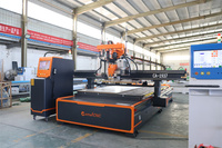 Máquina enrutadora CNC para carpintería con husillo de cambio de herramienta automática con hoja de sierra