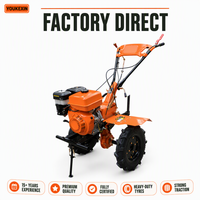 Cultivateur rotatif à essence miniature de haute qualité Ykx, outil agricole à engrenages à haute productivité