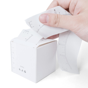 ไม้บรรทัดคิ้วแบบใช้แล้วทิ้งการแต่งหน้าถาวรสติกเกอร์ไม้บรรทัดที่ทำแผนที่คิ้วสติกเกอร์ไม้บรรทัดสำหรับการฝึกอบรม - Product Image 5