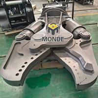 Cisaille hydraulique à double cylindre MONDE YYJ280 pour excavatrice de 8 à 40 tonnes avec garantie d'un an et certification