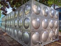 Réservoir d'eau en acier inoxydable avec joint d'étanchéité sécurisé et garantie d'un an