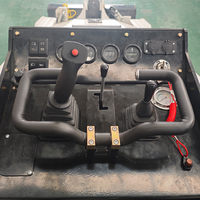 Derette V1000 Mini-Raupenlader mit Hydraulikgreifer-Anbaugeräten Hoflader