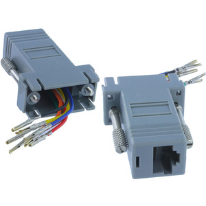 Conector Adaptador Hembra DB9 F a RJ45 8P8C con Cables para Comunicación Serial - Product Image 2