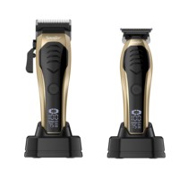 Tondeuse à cheveux professionnelle Sonifer SF-9807, kit de tondeuse à cheveux avec tondeuse de précision, écran LCD, type C