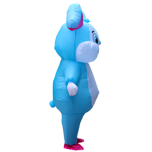 Easter Bunny Inflatable Costume <strong>Halloween</strong> Clothes Adult Men <strong>Women's</strong> Festival Line-up Performance <strong>Clothing</strong> with Inflatable Box - Product Image 2