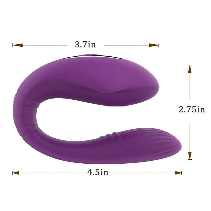 Dual Sucking Vibrator - Ultimate Self Masturbation Toy