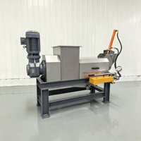 Industriële geavanceerde automatische enkelvoudige schroefontwateringsmachine voor fruit sap extractie, gebruikt in de fruit sapverwerkingslijn