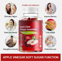 Gummies OEM Keto Extract au vinaigre de cidre de pomme (ACV) naturel, véganes, pour la gestion du poids et la détoxification, supplément alimentaire, vente en gros