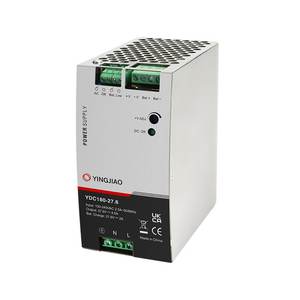 Alimentation électrique sur rail DIN Yingjiao YDC180-13.8 13.8V 180W avec chargeur de batterie, sortie simple, industrielle - Product Image 1