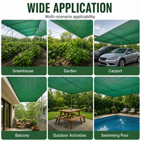 Agrarisch HDPE UV-bestendig schaduwdoek, zonwerend schaduwnet voor fruitteelt, zaailingenkwekerij en landbouw