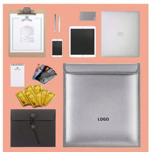 Brand New Zipper Office <b>Document</b> Storage <b>Bag</b> Fireproof and Waterproof Security Filing Products for Money Saving - Product Image 4