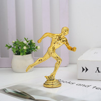 Nouveau trophée de danse en citrine au design créatif, récompenses de la réunion annuelle de l'entreprise chinoise, médailles de compétition de jeux
