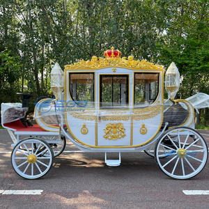 รถม้าไฟฟ้าแฟชั่นหรูหรา ปี 2026 สำหรับการเดินทางชมวิว ท่องเที่ยว งานแต่งงาน รถม้าสั่งทำพิเศษ - Product Image 2