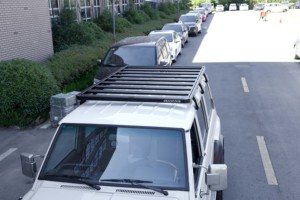 Canasta Portaequipajes para Techo de SUV Todoterreno, Almacenamiento Plano para Camioneta <span class=keywords><strong>Nissan</strong></span> Y60 - Product Image 4