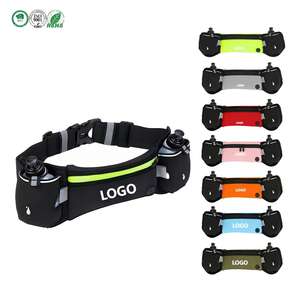 Tas Pinggang Lari Anti Guncangan Bahan Neoprena Tahan Air, Sabuk Hidrasi, Tas Pinggang untuk Pria Wanita, Lari Trail, Marathon - Product Image 1