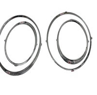 Anneaux de phares électroplaqués / Anneaux de garniture pour Bentley Flying Spur et Continental GT 2010-2017 W3807823C3W3807824C3W38078333