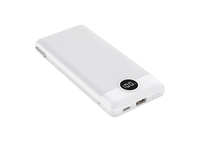 Câble de banque d'alimentation intégré 2 en 1 câble type-c/câble micro 10000mah banque d'alimentation/prise ca chargeur Portable