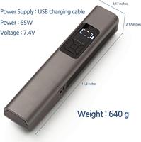 Pompe à air automatique portable 2266, mini boîtier en alliage d'aluminium, gonfleur de pneus, affichage numérique, 12V, moniteur de pression des pneus portable