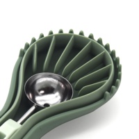 Fruitgereedschap 3 In 1 Fruit-En Groentesnijder Watermeloen Lepel Avocado Cutter Meloen Corer Fruit Snijgereedschap