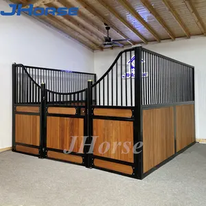 Zware Europese Stijl Custom Te Bouwen Paard Stabiele Maximale Socialisatie Infill Bamboe 12ft 14ft 3.5M 4M Gebouwd Op Bestelling