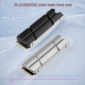 TEUCER <span class=keywords><strong>M</strong></span>.2-9 Aluminium Wärme leitende Rüstung 2280 NVMe PS5 Computer gehäuse verlängerung Kugellager lüfter Kühlung für SSD-Kühlkörper - Product Image 2