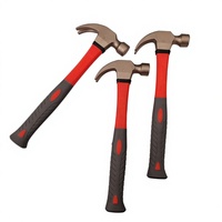 Marteau à griffes en bronze d'aluminium sans étincelles Oak Brand 0,5 kg, manche en fibre de verre, poignée texturée, personnalisable OEM, garantie 2 ans