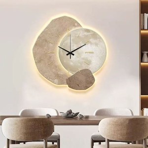 Orologio <span class=keywords><strong>da</strong></span> <span class=keywords><strong>Parete</strong></span> Silenzioso <span class=keywords><strong>in</strong></span> <span class=keywords><strong>Legno</strong></span> Stile Moderno Farmhouse con Lancette a Scomparsa per Soggiorno e Uso Domestico - Product Image 5