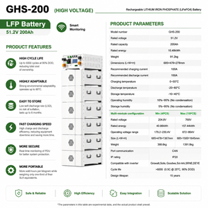 Commercial High Voltage Battery Rack LiFePO4 200Ah 40kWh-157kWh Cabinet <b>Energy</b> <b>Storage</b> <b>System</b> with CAN Port - Product Image 5