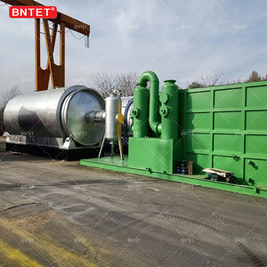 10 toneladas de capacidad de neumáticos de desecho de caucho plástico planta de pirólisis máquina de reciclaje de aceite - Product Image 5