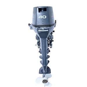 Moteur hors-bord essence marin puissant 40 CV fiable 2 temps pour les aventures aquatiques - Product Image 1