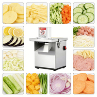 Energiezuinige commerciële voedselsnijmachine Henan 200W 220V motor laag energieverbruik laag geluidsniveau bakkerijen restaurants groenten fruit
