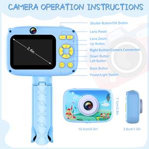 Cámara Infantil OEM, Cámara de Juguete con Botones para Niños de 3 a 12 Años, Cámara Digital para Niños y Niñas, Cámara para Selfies - Product Image 3