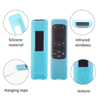 Étui RYHX pour télécommande Samsung BN59-01432A BN59-01432J, housse en silicone antichoc, protection lumineuse, manchon pour télécommande de télévision