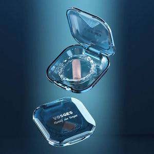 Boîte de rangement transparente professionnelle pour appareils orthodontiques et prothèses dentaires - Boîte sécurisée pour appareils dentaires avec logo personnalisé - Product Image 1