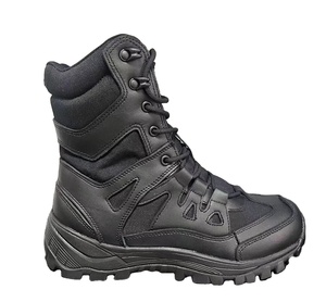 Bottes tactiques pour hommes Ranger Outdoor Camping Black Patrol, pointures 39-45, pour la randonnée. - Product Image 2