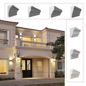 Cách nhiệt EPS bọt trang trí mouldings xốp tùy chỉnh cornice dòng cho biệt thự bên ngoài EPS nhà sản xuất - Product Image 5