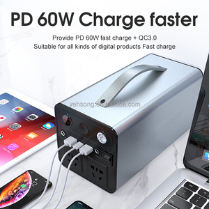 Station d'alimentation portable solaire 300W, chargeur 90000mah sans fil, 310wh, 220V, batterie pour la maison, le camping, source d'alimentation pour voiture - Product Image 5