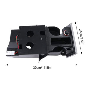 Front <b>Console</b> Cup Holder Ashtray <b>Black</b> Plastic Part Number 7H285860130T For Automotive Use - Product Image 3