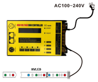 Système de contrôle d'éclairage 4 canaux 110V 220V RGBW DMX avec protection contre les courts-circuits pour système de contrôle d'éclairage de scène