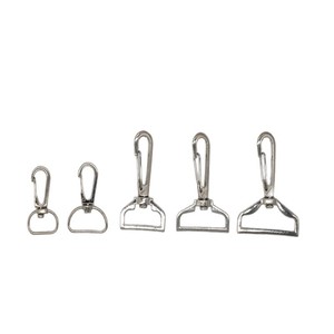 Alloy Three Line <b>Hook</b> <b>Snap</b> <b>Hook</b> For Bags Clothing Webbing Accessories Metal Connector 211S25 - Product Image 4