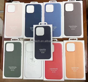 <span class=keywords><strong>Funda</strong></span> de silicona a prueba de golpes con carga magnética inalámbrica y logotipo <span class=keywords><strong>original</strong></span> de fábrica para <span class=keywords><strong>iPhone</strong></span> 15 <span class=keywords><strong>pro</strong></span> <span class=keywords><strong>Max</strong></span> <span class=keywords><strong>14</strong></span> 13 - Product Image 5