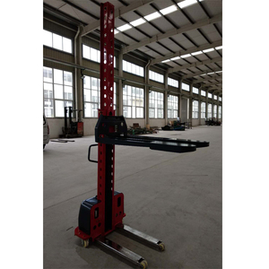 Portable 500Kg Self Loading <strong>Automatic</strong> Lift Electric <strong>Manual</strong> Hand <strong>Stacker</strong> Forklift <strong>Automatic</strong> <strong>Stacker</strong> - Product Image 5