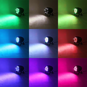 Atacado barato RGBW 36/54 <span class=keywords><strong>Par</strong></span> 64 <span class=keywords><strong>LED</strong></span> iluminação de palco com feixe de luz UV DJ Bar Discoteca Festa RGBWA Cor - Product Image 5