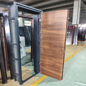 Sécurité Portes <span class=keywords><strong>de</strong></span> luxe Externes utilisées à l'extérieur Moderne My Indoor Iron Entrée extérieure Maisons internes Modèles <span class=keywords><strong>en</strong></span> acier Porte métallique avant - Product Image 1