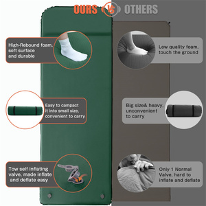 Tapis de couchage Camping tapis épais tapis oreiller sac à dos voyage randonnée léger Portable <span class=keywords><strong>matelas</strong></span> - Product Image 6