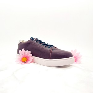 Professional Custom Unique Design Casual Sport Genuine <b>Leather</b> Lace up Breathable <b>Sneakers</b> - Product Image 2