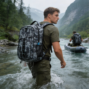 กระเป๋าเป้สะพายห<span class=keywords><strong>ลั</strong></span>งลายพรางอเนกประสงค์แบบดิจิทัล กันน้ำ พร้อมช่องเสียบ<span class=keywords><strong>สาย</strong></span>หูฟัง สำหรับการผจญภัยกลางแจ้งและการเดินป่า - Product Image 2