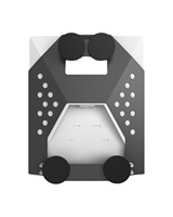Starlink Mini Edelstahl-Magnethalterung 350LBS Schwerlastmagnet 4-Seiten-Schutz Halterungskit Wohnmobil-Dach Reisezubehör