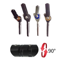 Accessoire de pêche, guide de pointe de canne à pêche en rouleau, argenté, durable, pour canne à pêche, accessoire de pêche