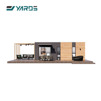 Maisons préfabriquées mobiles pour hôtels et stations balnéaires en plein air, capsules spatiales, maisons mobiles, conteneurs